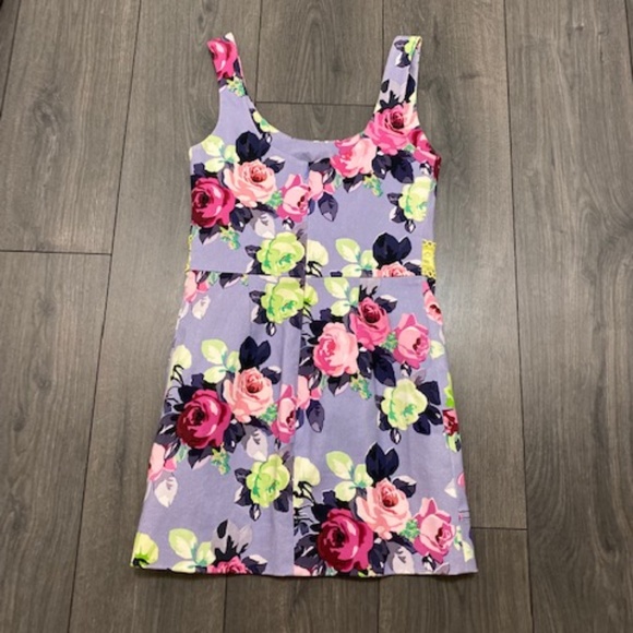 Carven Floral Sleeveless Mini Dress Size XS - Picture 6 of 9